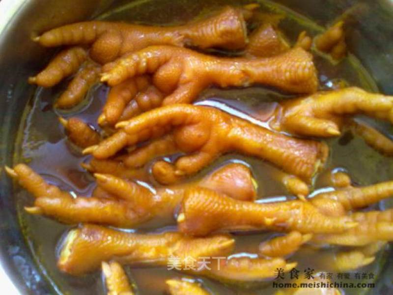 Marinated Chicken Feet recipe