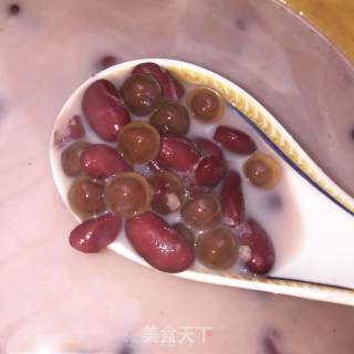 Taro Balls and Red Bean Milk recipe