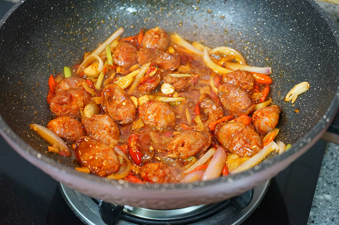 Sausage and Radish in Clay Pot recipe