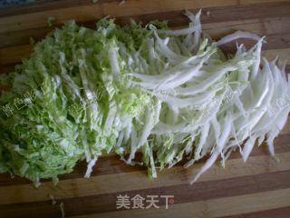 Stir-fried Vermicelli with Cabbage and Carrot recipe