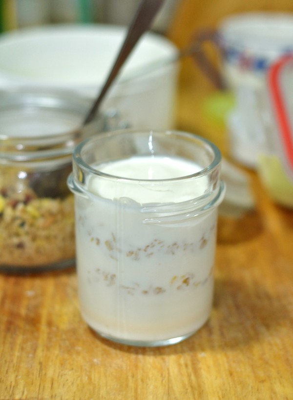 Oatmeal Yogurt Cup recipe