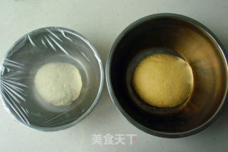 Lazy Egg and Bean Paste Buns recipe