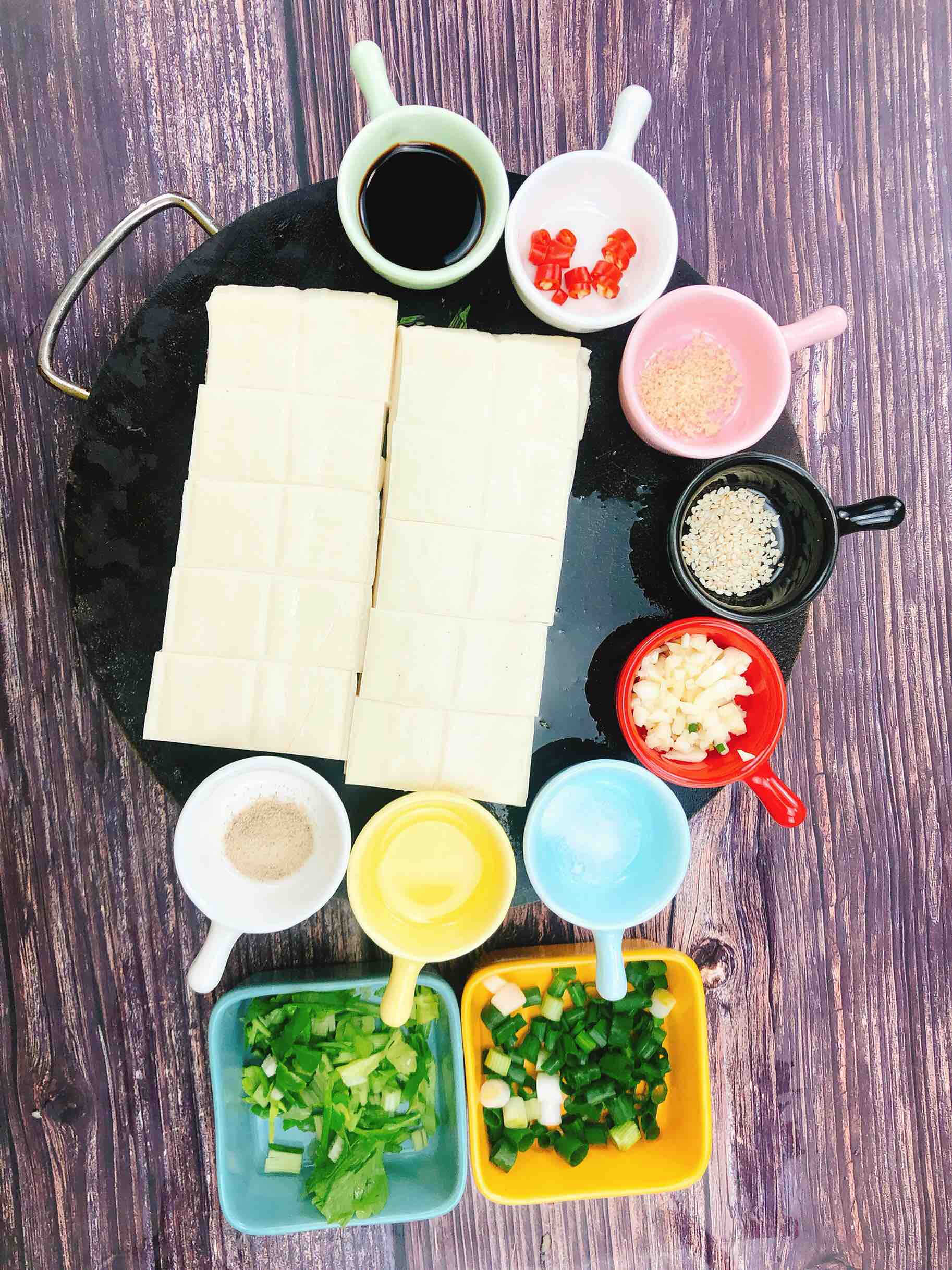 Pan-fried Soft Tofu recipe