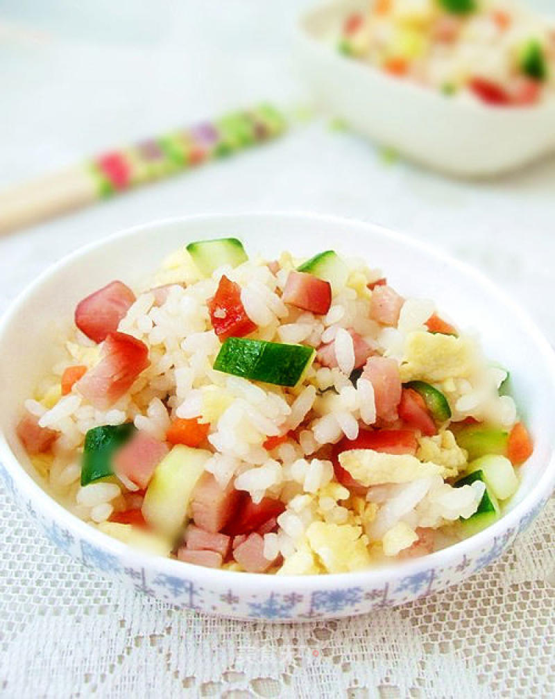 Assorted Egg Fried Rice recipe