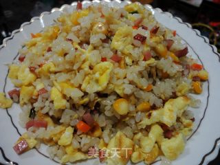 Delicious and Nutritious Egg Fried Rice recipe