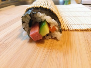 Heart-shaped Sushi Rolls Full of Love recipe