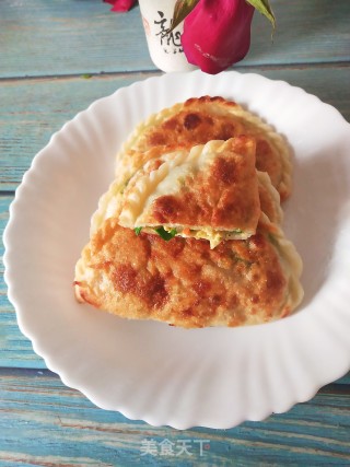 Leek Egg Vermicelli Pie recipe