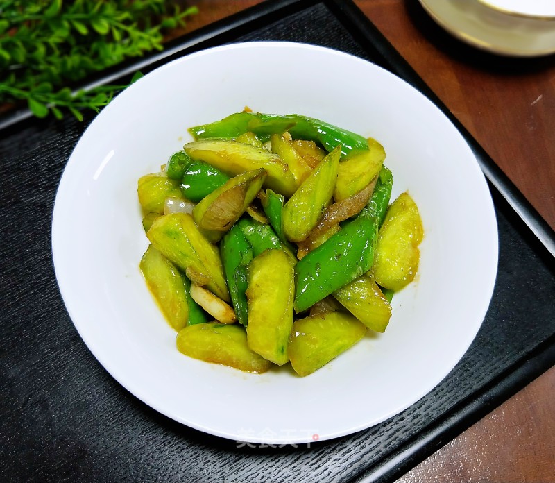 Vegetarian Fried Cucumber recipe