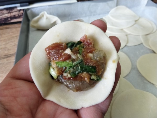 Quick Frozen Three Fresh Dumplings recipe