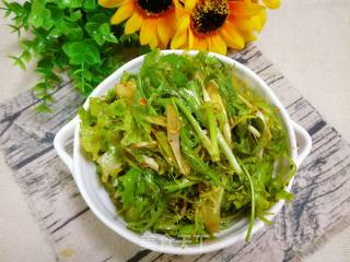 #凉饭菜#fresh Flavor Bitter Lettuce recipe