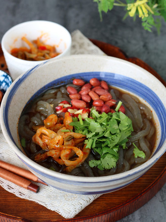 Hot and Sour Sweet Potato Noodles recipe