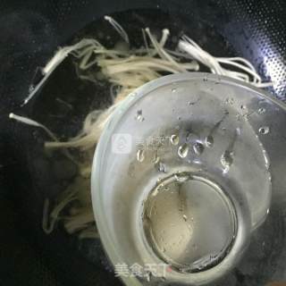 Enoki Mushroom and Egg Soup recipe