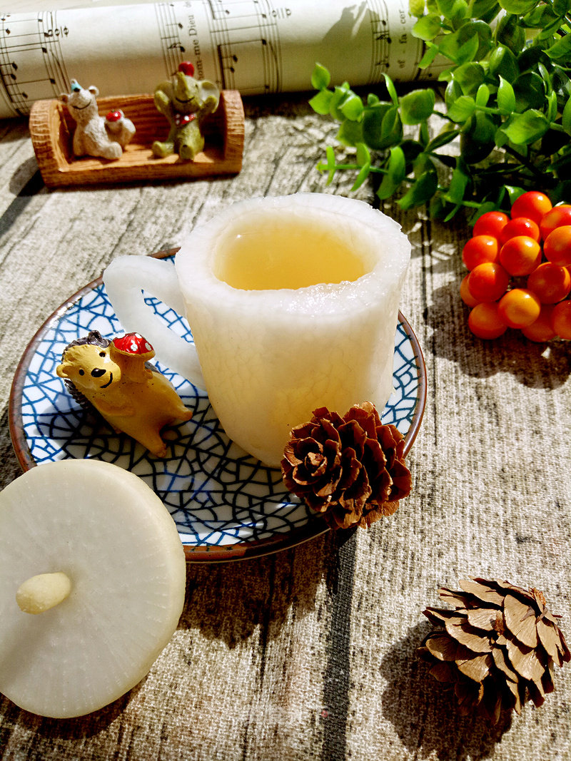 Honey White Radish Cup recipe
