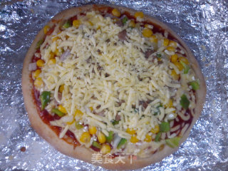 Tenderloin Corn Pizza recipe