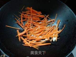 Stir-fried Carrots with Spinach recipe