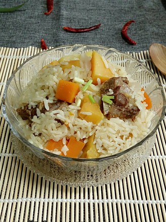 Ribs Braised Rice (rice Cooker Version)