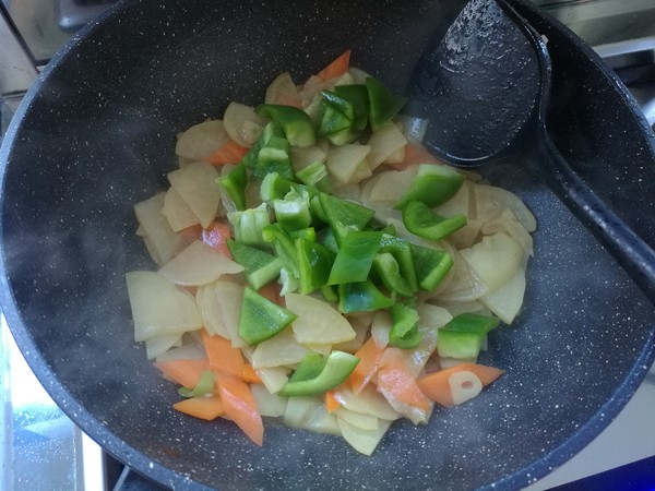 Green Pepper Potato Chips recipe