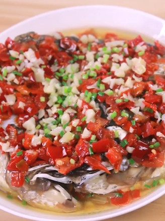 Chopped Pepper Fish Head recipe