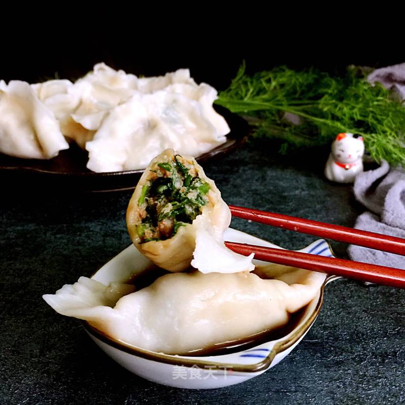 #春食野菜香# Fennel Dumplings recipe