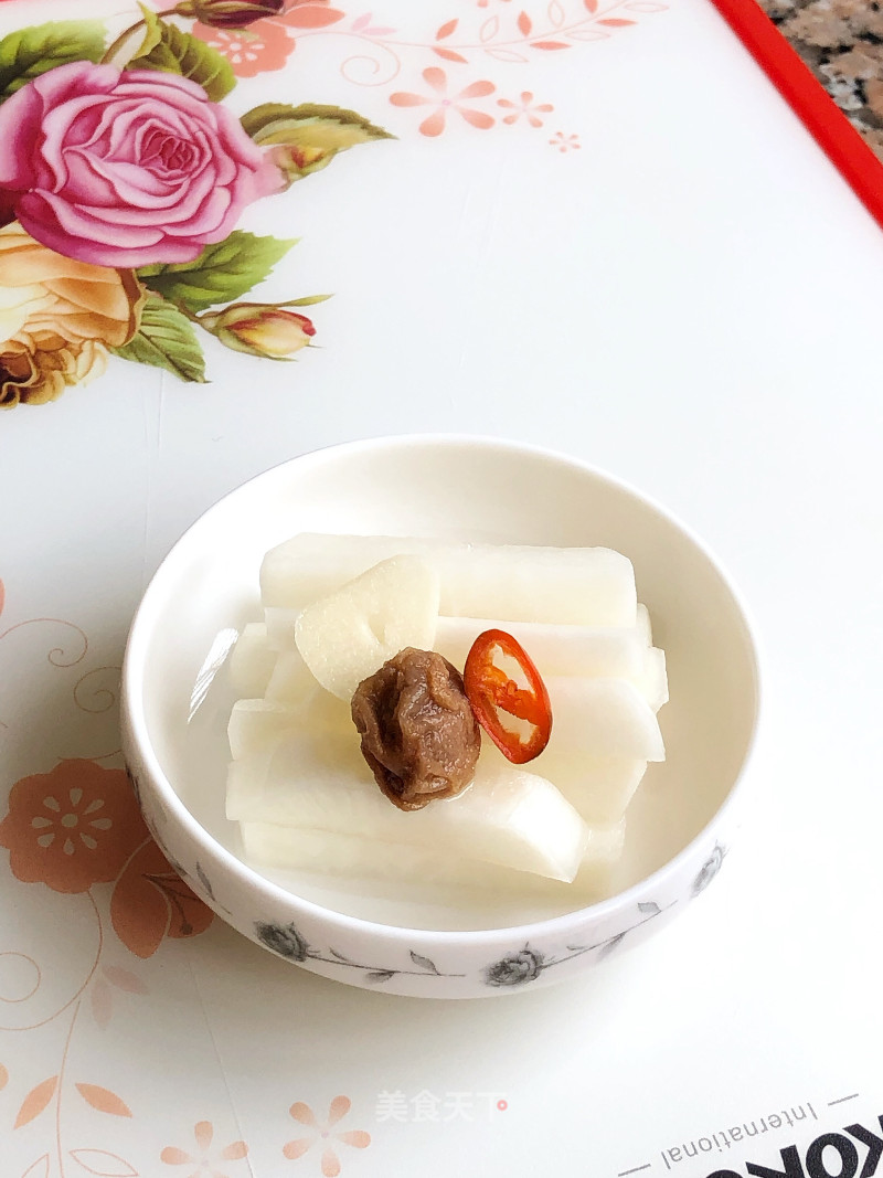 Refreshing and Crisp Radish recipe