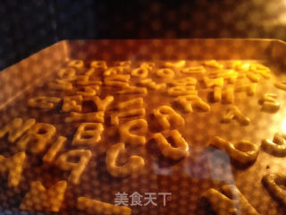 Happy New Year Letter Cookies recipe