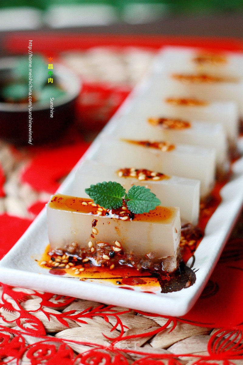 Delicious and Beautiful Food-----crystal Beef recipe