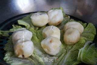 Pan-fried Glutinous Rice Noodle Sticky Bean Buns recipe
