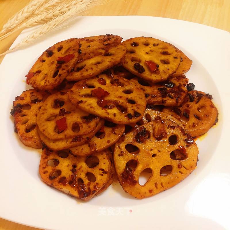 Spicy Lotus Root Slices recipe