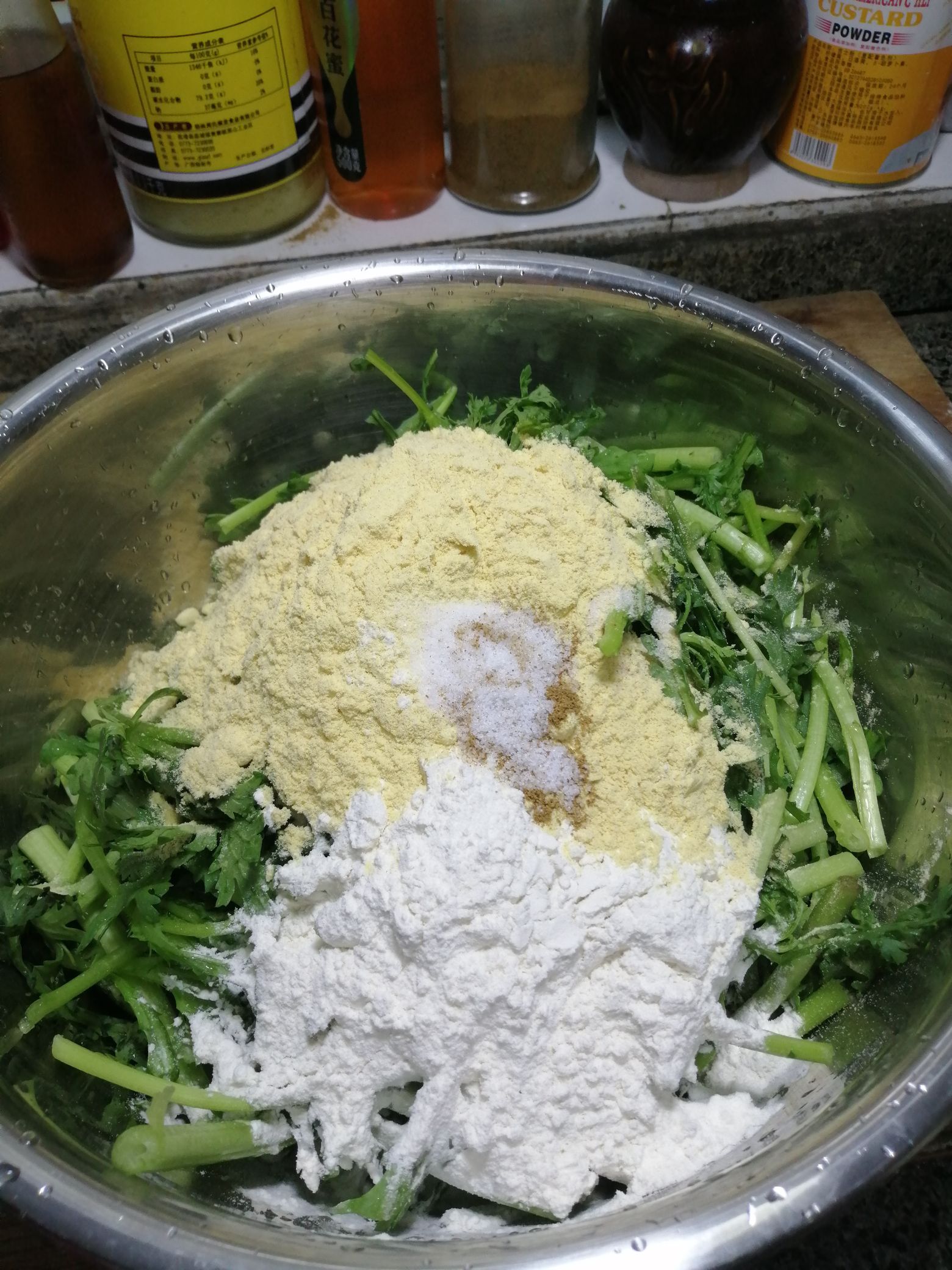 Simple Steamed Chrysanthemum recipe