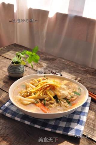 Tofu Fried Rice Cake recipe