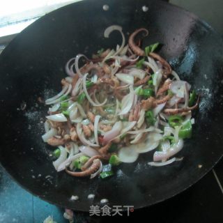 Shredded Squid with Onion recipe