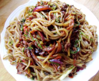 [cooking Fried Noodles with Fried Sauce] Home-style Fried Noodles with Fried Sauce recipe