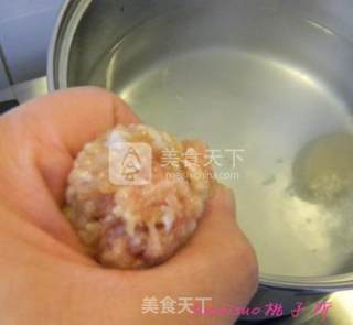 Winter Melon Boiled Meatballs recipe