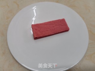 Strawberry Chiffon Ice Cream Cream Cake Kuaishou Cake recipe