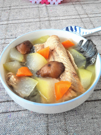 Black Fish Bone Winter Melon Soup recipe