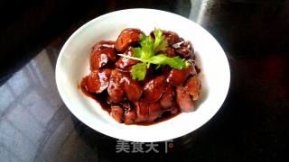 Beer Braised Chicken Liver recipe