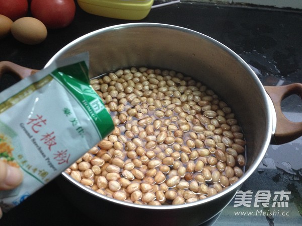 Sichuan Alcoholic Peanuts recipe