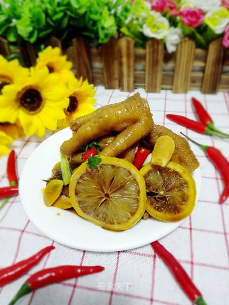 Lemon Chicken Feet recipe