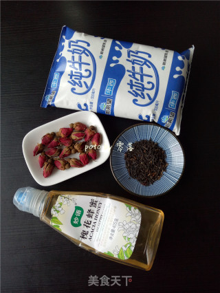 [sichuan] Rose Milk Tea recipe