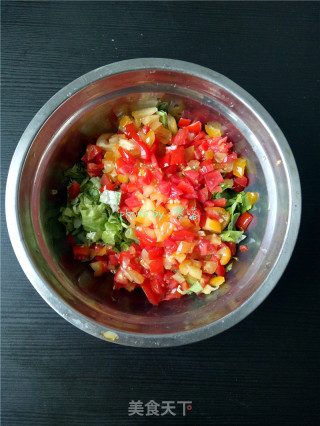 [sichuan] Rice Cracker Salad recipe