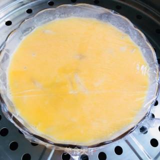 Whitebait Steamed Egg recipe