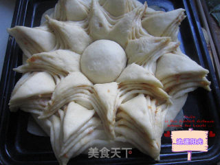 Stunning--salad Pork Floss Flower Bread recipe