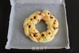 Christmas Wreath Bread recipe