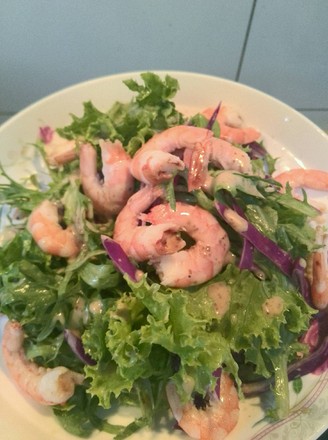 Roasted Sesame Shrimp Salad recipe
