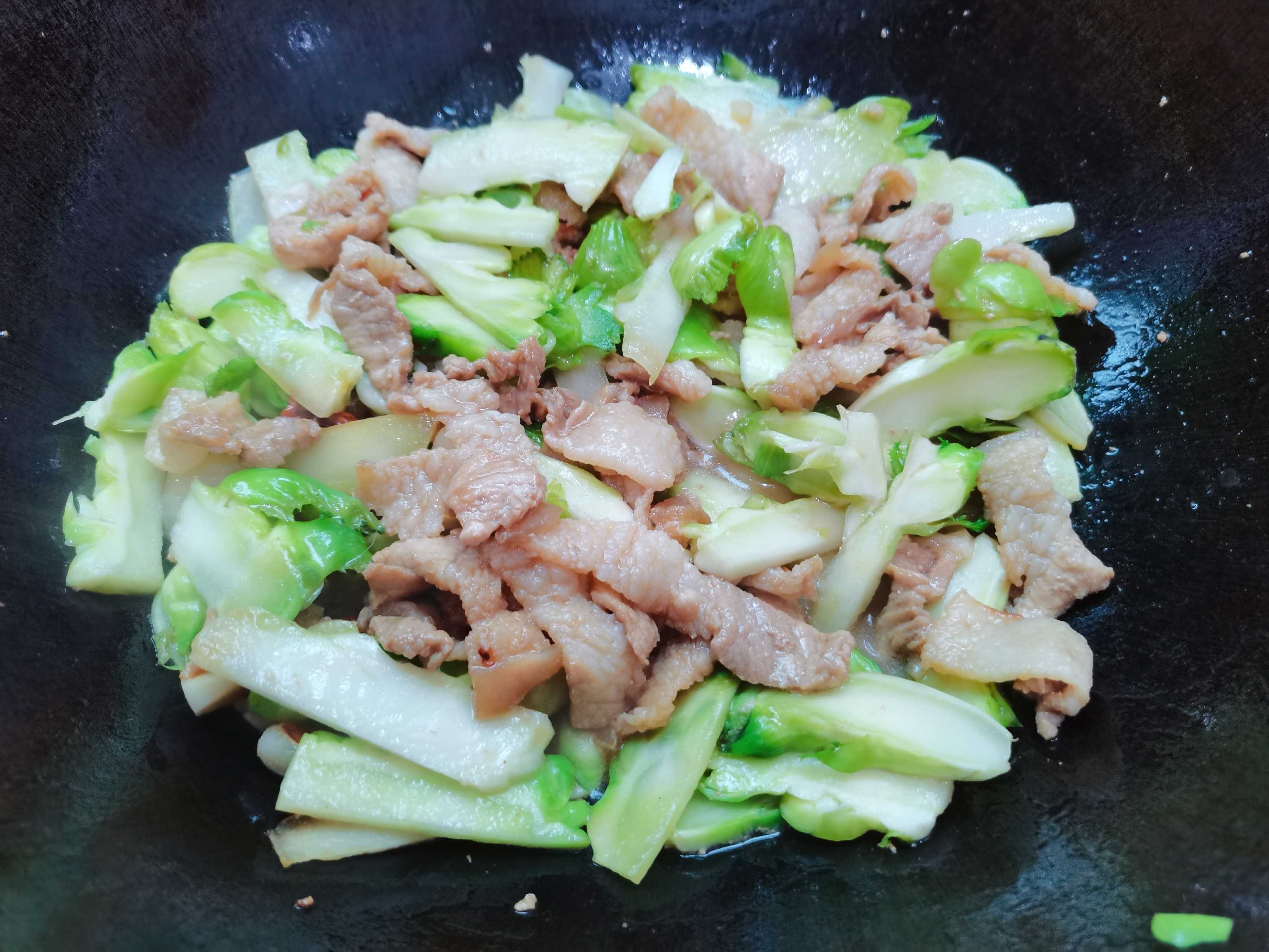 Stir-fried Pork with Vegetables recipe