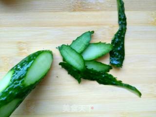 Corn Kernels and Cucumber Platter recipe