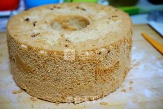 Sweet and Sour Cranberry Chiffon Cake recipe