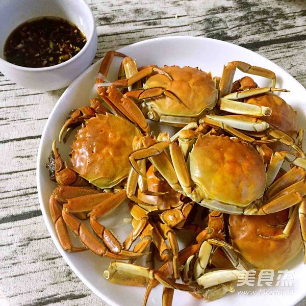 Steamed River Crab recipe