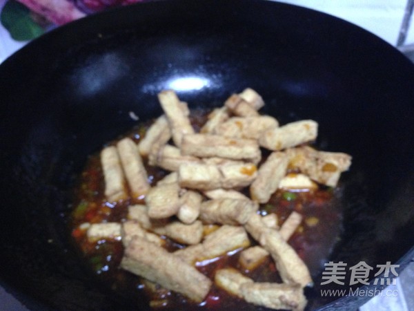 Fish-flavored Crispy Tofu recipe