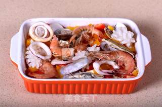 Depp Oven Recipe-seafood Baked Rice recipe